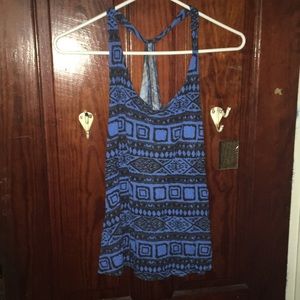 Blue and Black Halter Top from Forever 21!